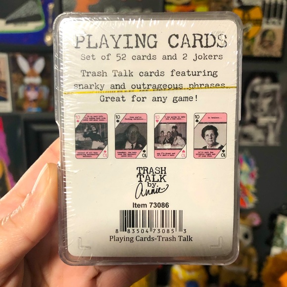 Trash Talk by Annie Playing Cards - Picture 1 of 2